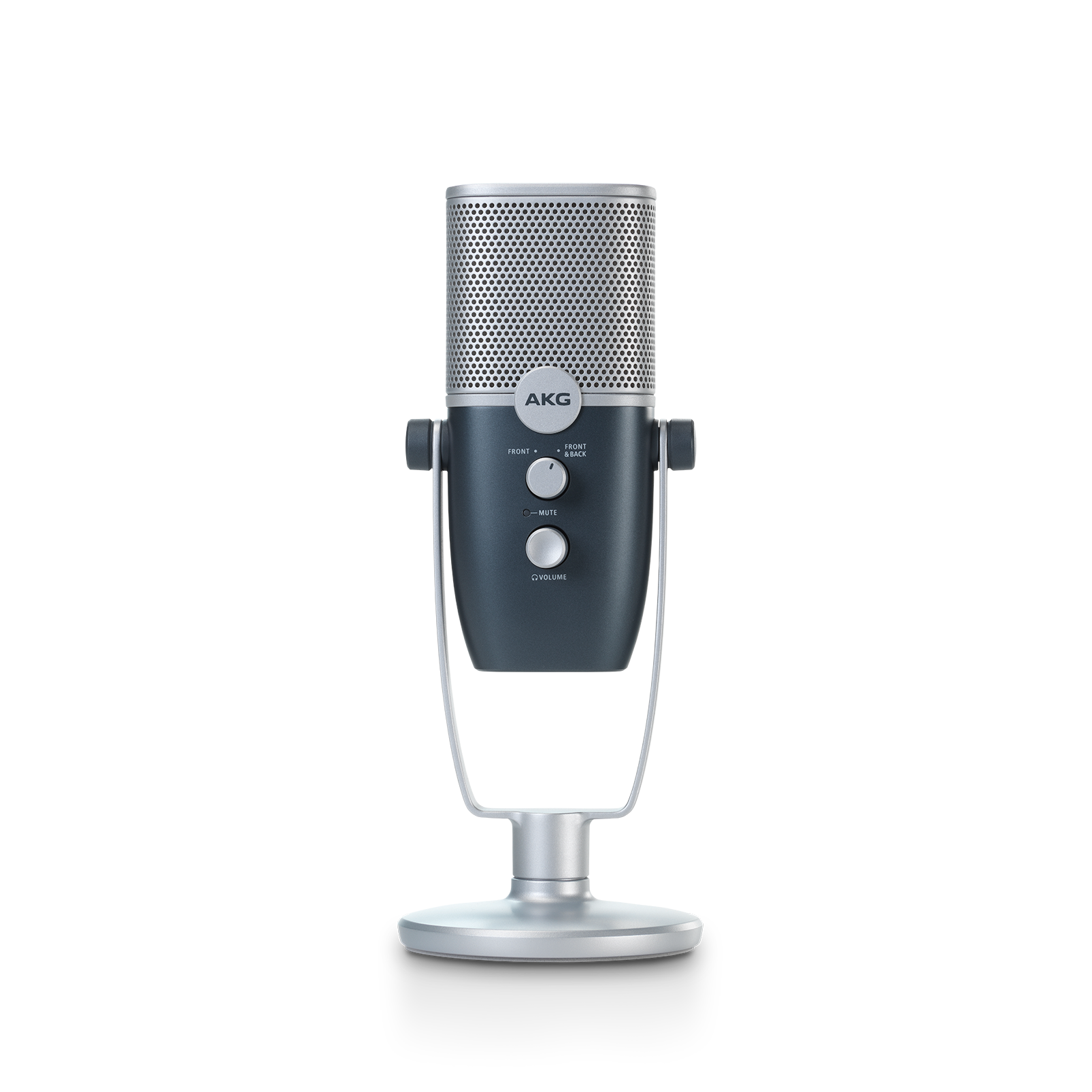 AKG Ara - Blue - Professional Two-Pattern USB Condenser Microphone - Detailshot 3